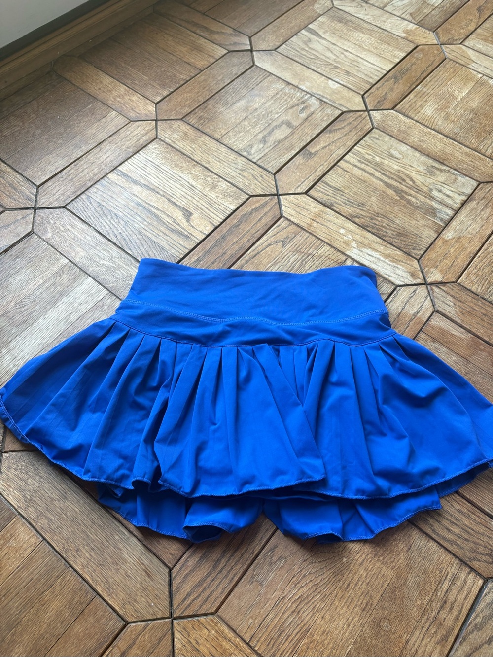 Royal Blue Gold Hinge Skirt